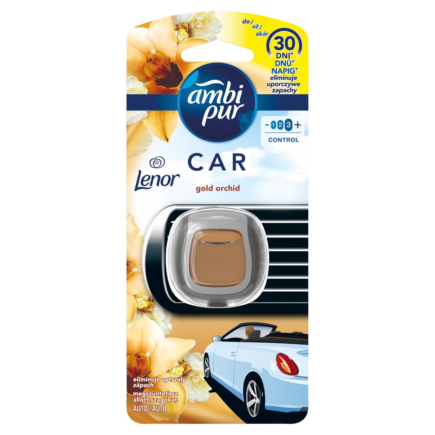 AMBIPUR CAR DEO USA&GETTA 2ML LENOR GOLD ORCHID