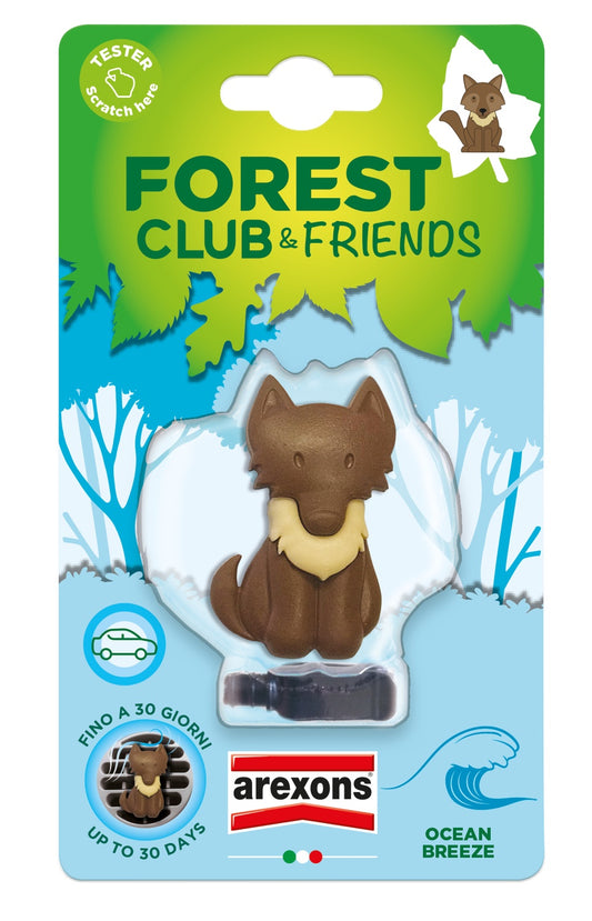 AREXONS FOREST CLUB CAR PERFUME LUPO OCEAN BREEZE