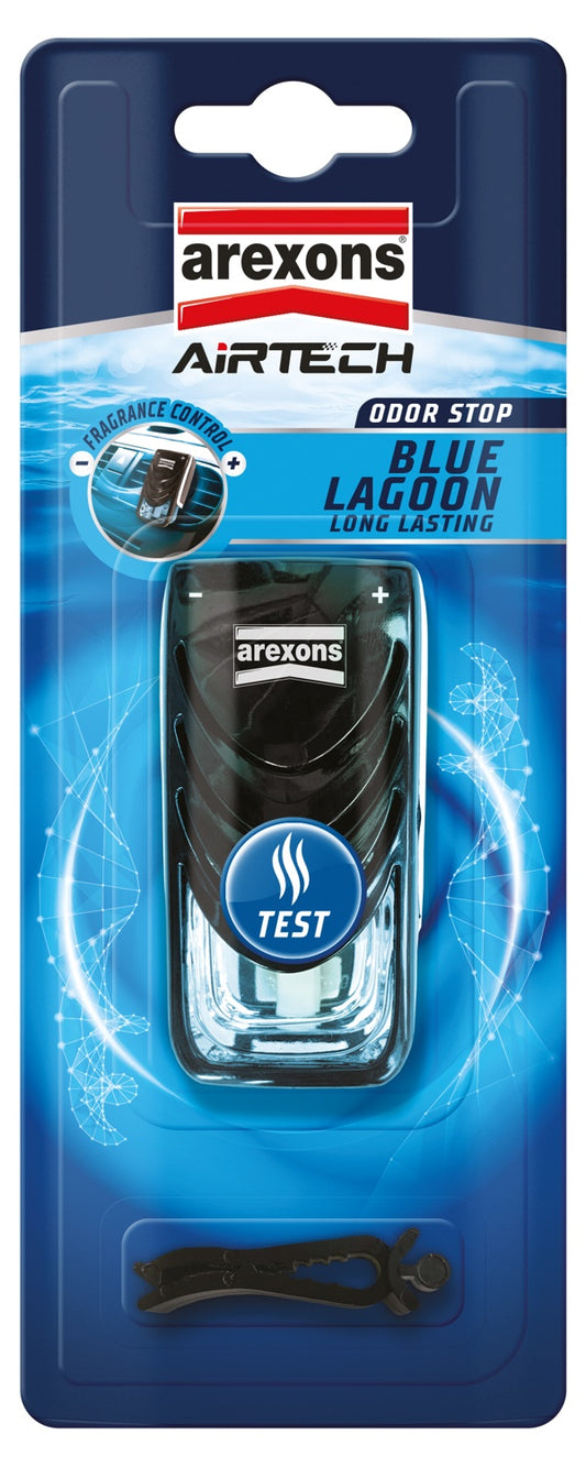 AREXONS AIRTECH CAR KIT PERFUME 7ML BLUE LAGOON