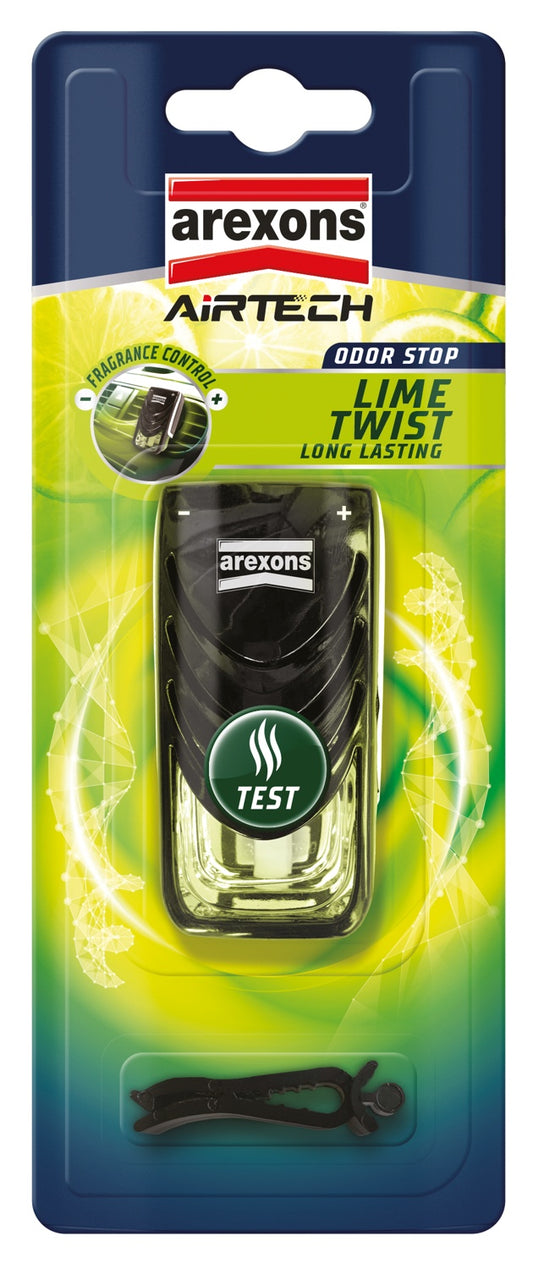 AREXONS AIRTECH CAR KIT PERFUME 7ML LIME TWIST