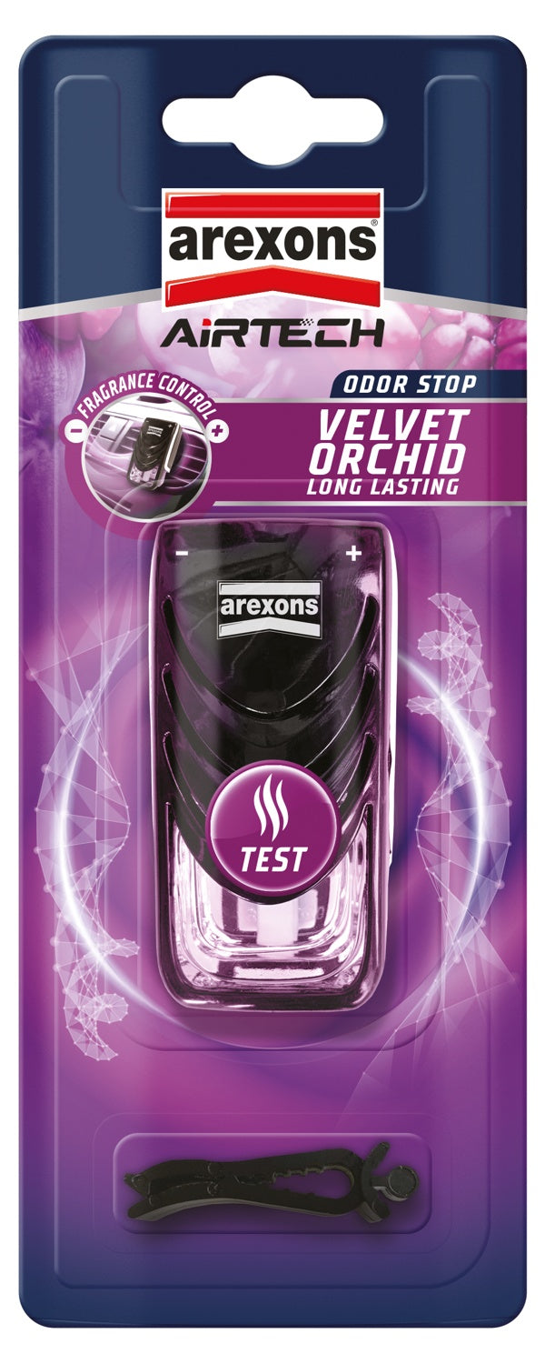 AREXONS AIRTECH CAR KIT PERFUME 7ML VELVET ORCHID
