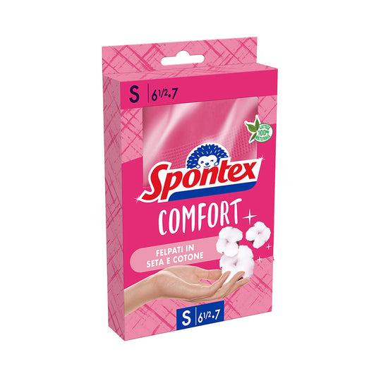 SPONTEX COMFORT FELPATI IN SETA E COTONE S 6 1/2-7