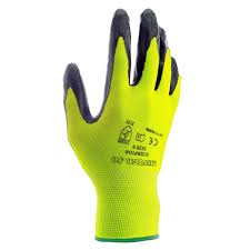 MISTER JO SCORPION GUANTO NITRILE TG. 8 GIALLO E NERO