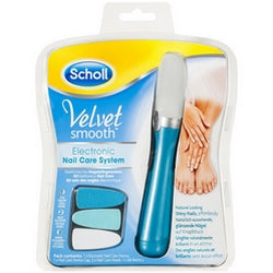 SCHOLL VELVET SMOOTH ELECTRONIC NAIL CARE SYSTEM