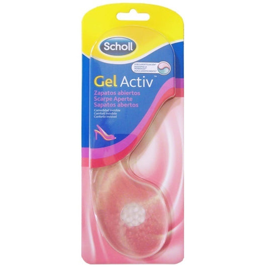 SCHOLL GEL ACTIVE SCARPE APERTE DONNA COMFORT INVISIBILE