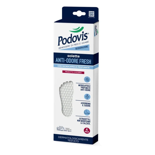 PODOVIS SOLETTE ANTI-ODORE FRESH 4 PAIA SIZE M 39-41