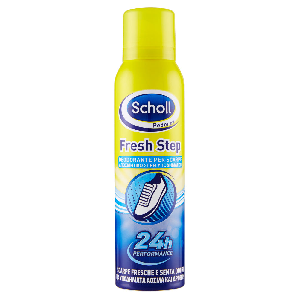 SCHOLL FRESH STEP DEODORANTE PER SCARPE 150ML