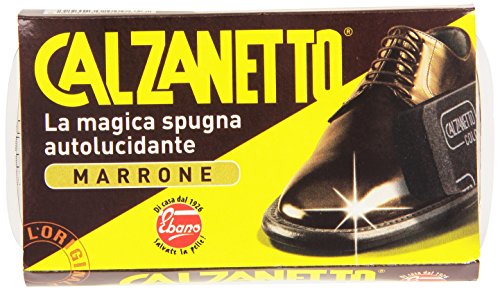 EBANO CALZANETTO LA MAGICA SPUGNA RAVVIVANTE MARRONE