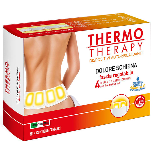 THERMO THERAPY DISPOSITIVI AUTORISCALDANTI DOLORE SCHIENA 4PZ