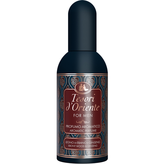 TESORI D'ORIENTE PROFUMO 100ML FOR MEN LEGNO DI EBANO E GINSENG