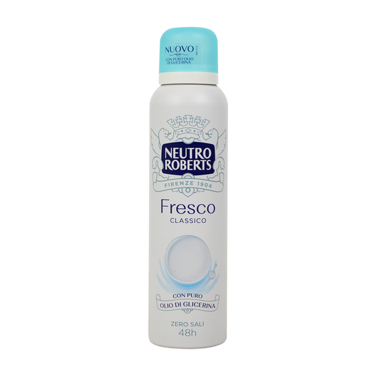 NEUTRO ROBERTS DEO SPRAY 150ML FRESCO CLASSICO CON OLIO DI GLICERINA