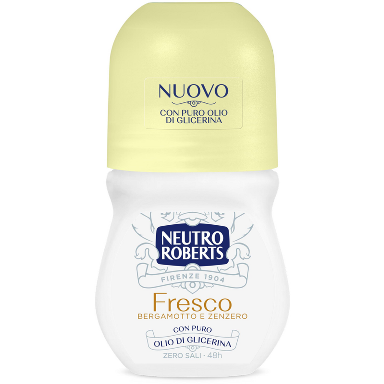 NEUTRO ROBERTS DEO ROLL-ON 50ML FRESCO BERGAMOTTO E ZENZERO CON OLIO DI GLICERINA