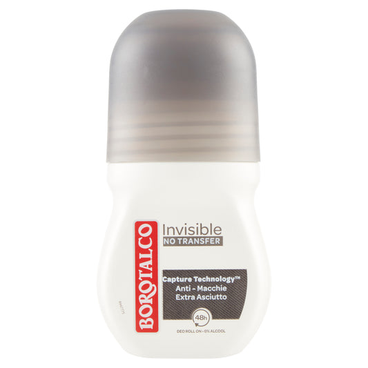 BOROTALCO DEO ROLL-ON 50ML INVISIBILE GRIGIO