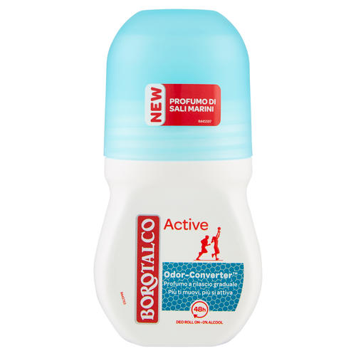 BOROTALCO DEO ROLL-ON 50ML ACTIVE BLU SALI MARINI