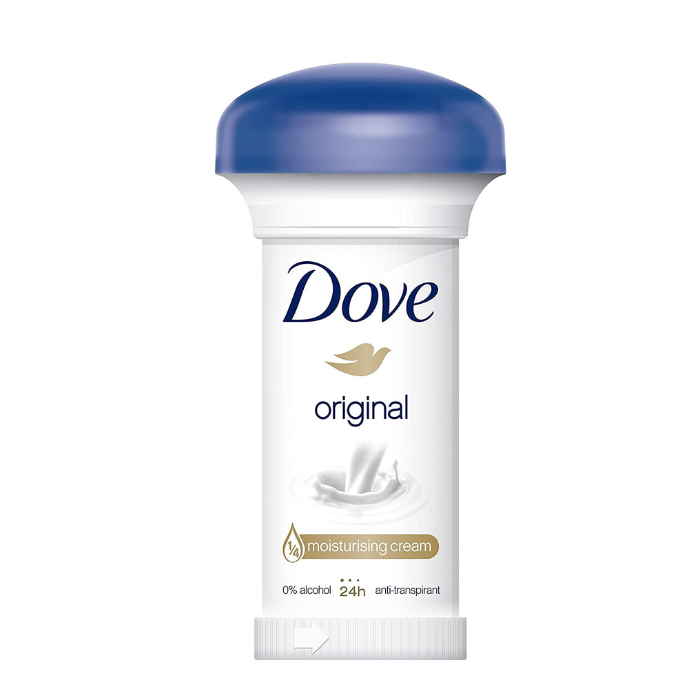 DOVE DEO CREMA 50ML ORIGINAL FUNGO