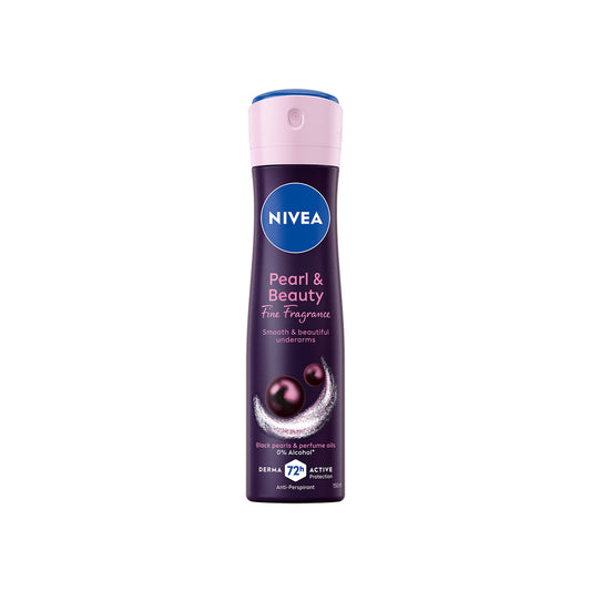 NIVEA DEO SPRAY 150ML PEARL & BEAUTY FINE FRAGRANCE DERMA ACTIVE 72H