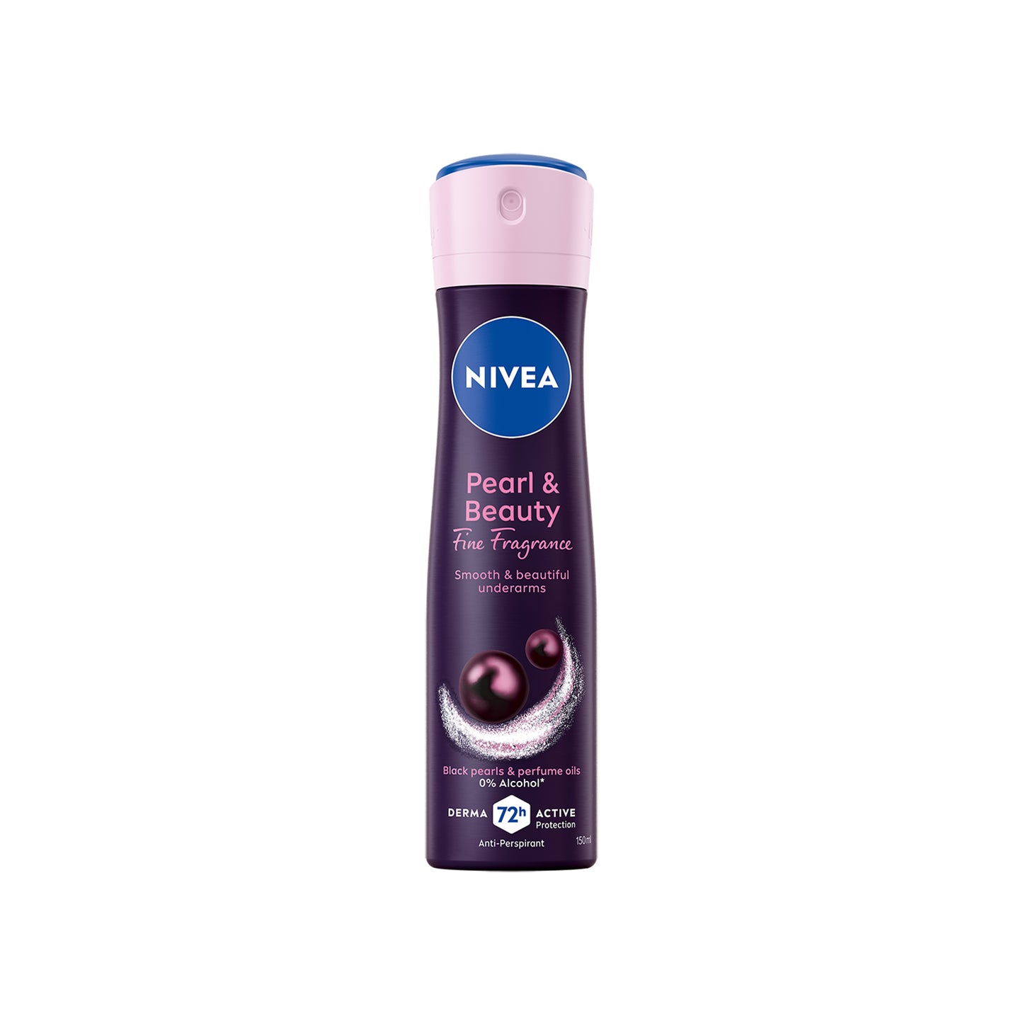 NIVEA DEO SPRAY 150ML PEARL & BEAUTY FINE FRAGRANCE DERMA 72H ACTIVE