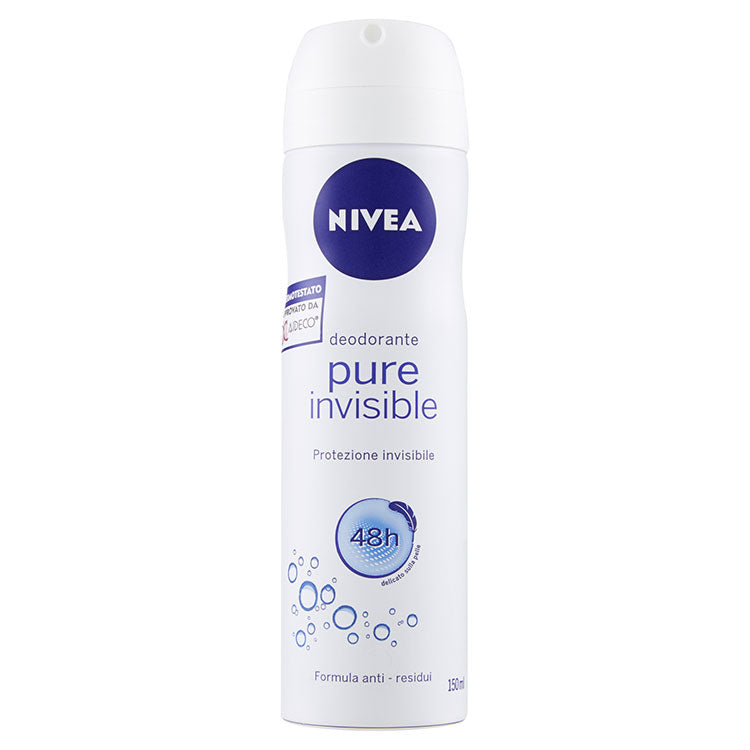 NIVEA DEO SPRAY 150ML PURE INVISIBLE