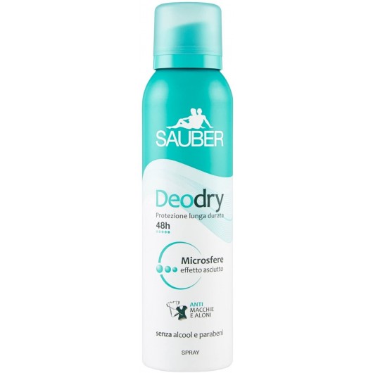 SAUBER DEO SPRAY 150ML DEODRY 48H