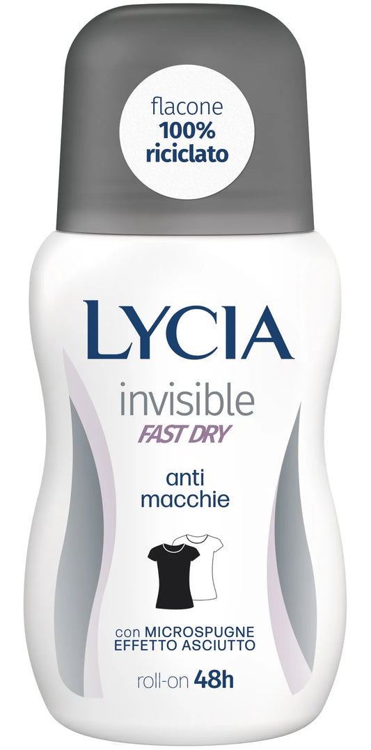 LYCIA DEO ROLL-ON 50ML INVISIBLE FAST DRY 48H