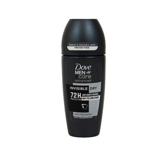 DOVE MEN+CARE ADVANCED DEO ROLL-ON 50ML INVISIBLE DRY