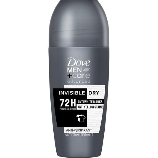 DOVE MEN+CARE ADVANCED DEO ROLL-ON 50ML INVISIBLE DRY 72H