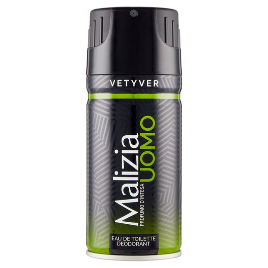 MALIZIA UOMO EDT DEO SPRAY 150ML VETYVER