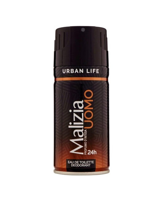 MALIZIA UOMO EDT DEO SPRAY 150ML URBAN LIFE