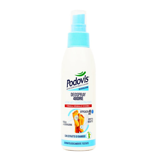 PODOVIS DEOSPRAY 48ORE 100ML AZIONE ANTI-ODORE EXTRA FORTE CON ESTRATTO DI BAMBOO