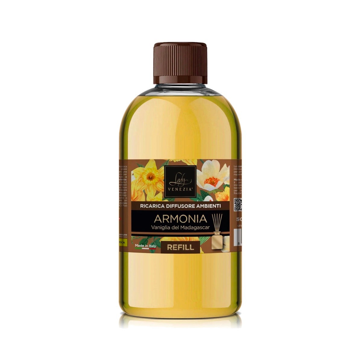 LADY VENEZIA RICARICA PER DIFFUSORE AMBIENTI REFILL 500ML ARMONIA VANIGLIA DEL MADAGASCAR