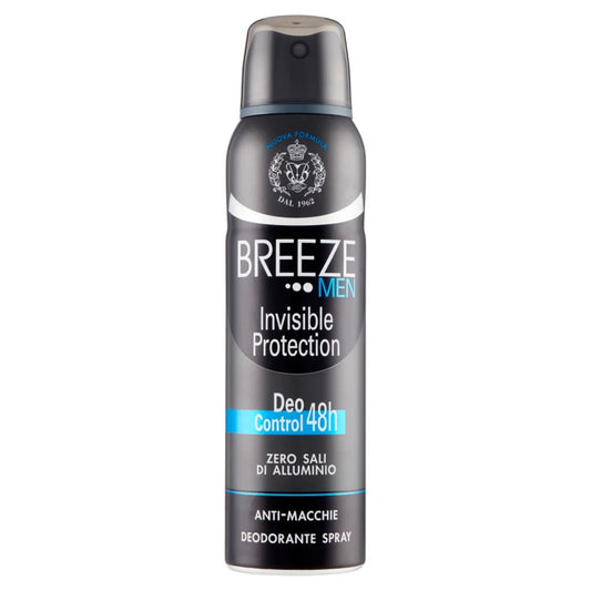 BREEZE MEN DEO SPRAY 150ML INVISIBLE PROTECTION