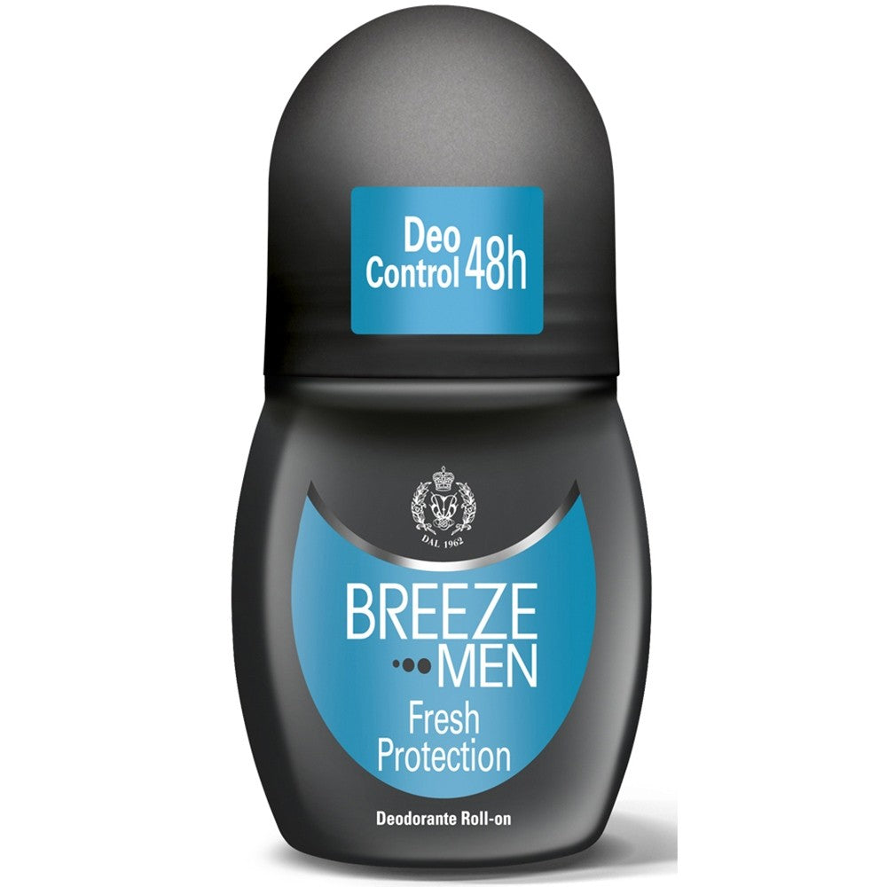 BREEZE MEN DEO ROLL-ON 50ML FRESH PROTECTION