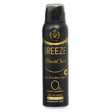BREEZE DEO SPRAY 150ML BLACK OUD