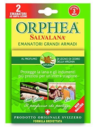 ORPHEA SALVALANA 2 EMANATORI GRANDI ARMADI LEGNO DI CEDRO DELLA VIRGINIA