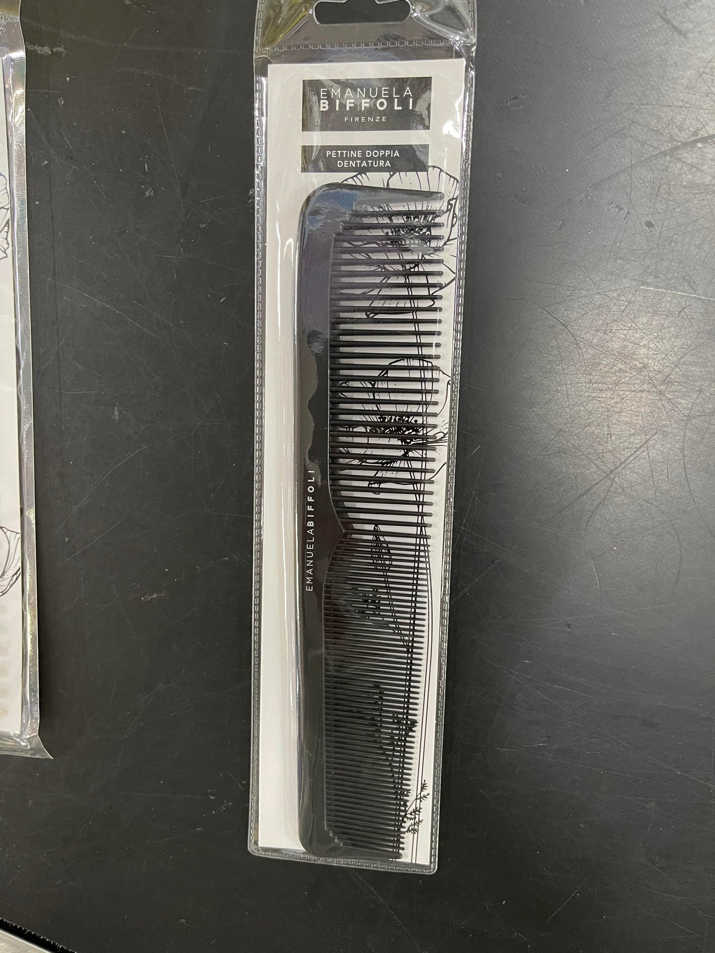 BIFFOLI PETTINE DOPPIA DENTATURA MISURA GRANDE