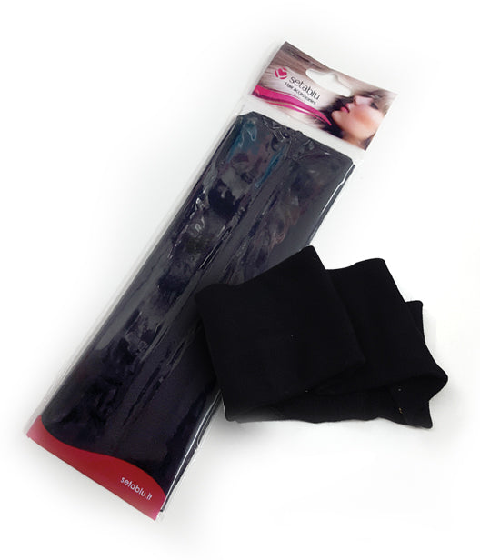 SETABLU FASCIA ELASTICA FERMACAPELLI COTONE CM.6 NERA