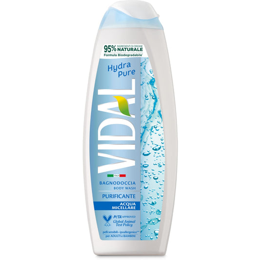 VIDAL BAGNODOCCIA 500ML HYDRA PURE PURIFICANTE ACQUA MICELLARE