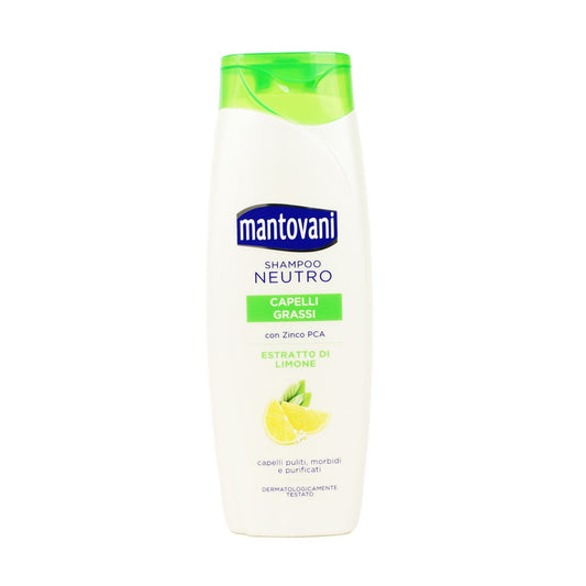 MANTOVANI SHAMPOO 400ML CAPELLI GRASSI ESTRATTO DI LIMONE
