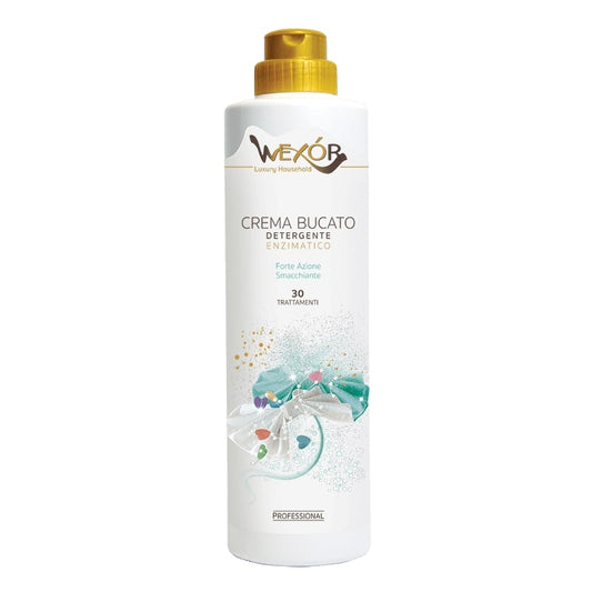 WEXOR CREMA BUCATO DETERGENTE BIANCHI E COLORATI 750ML 30 TRATTAMENTI