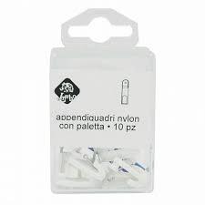 JUMBO APPENDI QUADRI NYLON CON PALETTA 10PZ