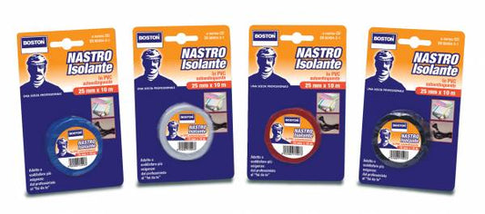 BOSTON NASTRO ISOLANTE 19MMX25MT NERO