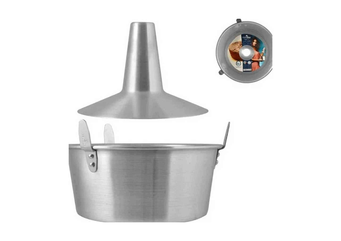 PENTALUX STAMPO RUOTO FORNO AMERICANO ALLUMINIO CHIFFON CAKE CM.28