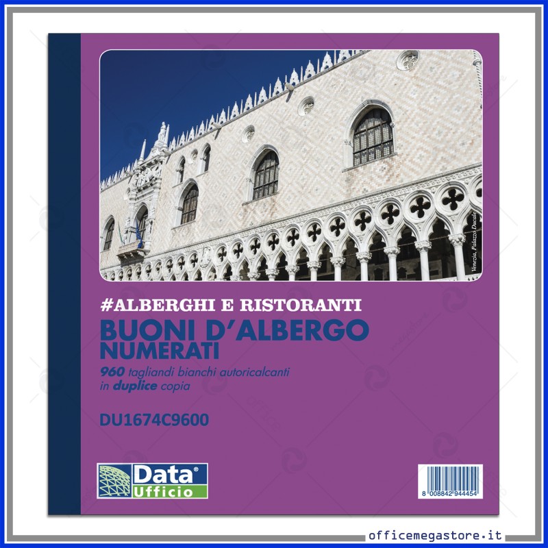 SEMPER BUONI ALBERGO NUMERATI 1-960 DUPLICE COPIA