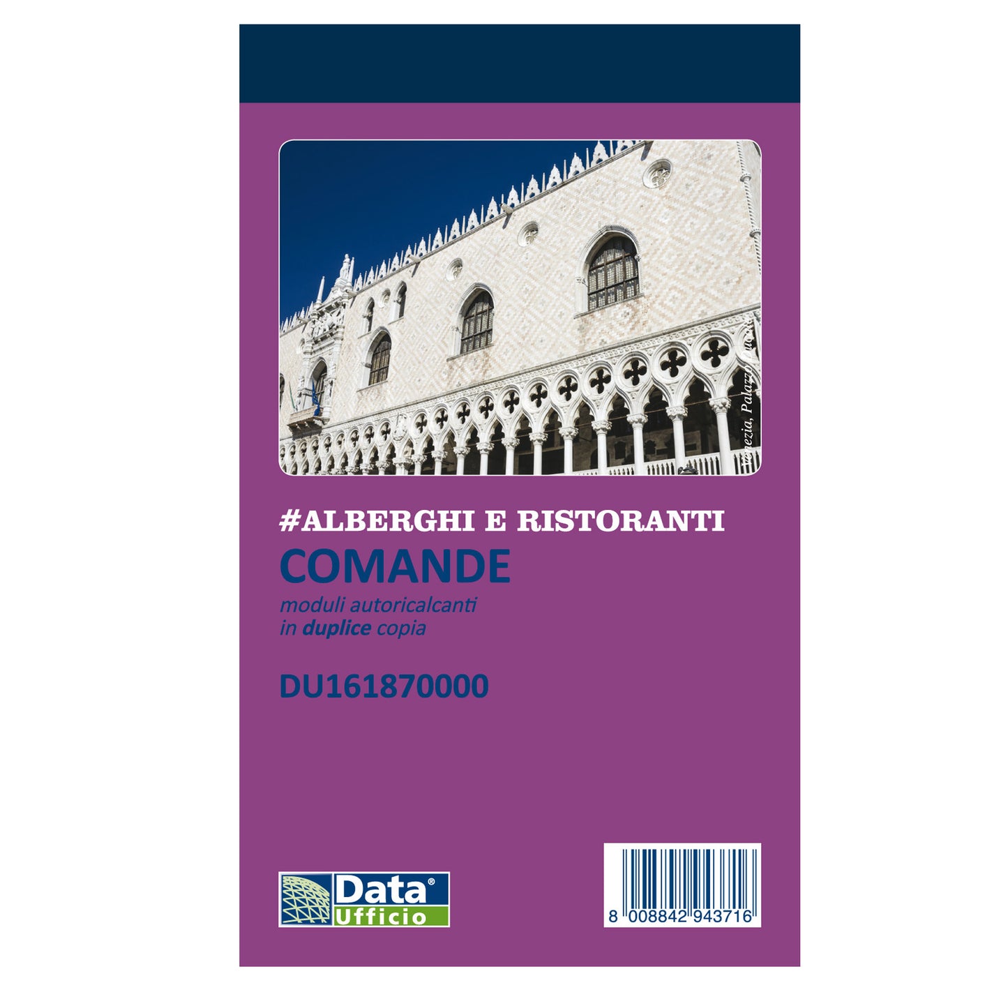 DATA UFFICIO COMANDE ALBERGHI E RISTORANTI DUPLICE COPIA X10