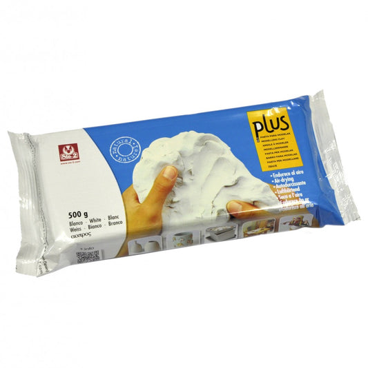 CWR SIO-2 PLUS PASTA PER MODELLARE 500G BIANCO
