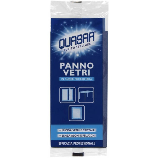 QUASAR PANNO VETRI IN SUPER MICROFIBRA CM.40X40