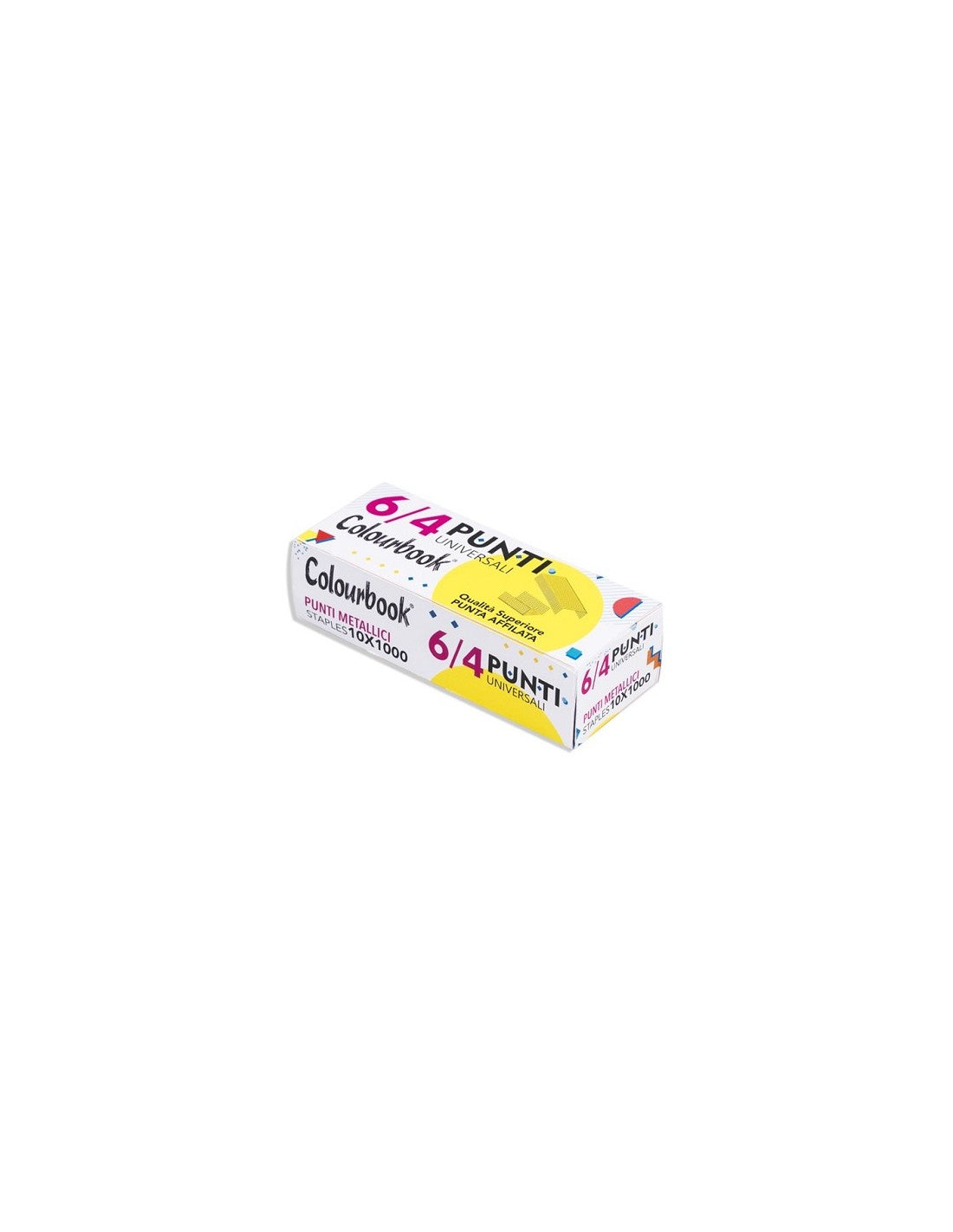COLOURBOOK PUNTI METALLICI 6/4 1000PZ