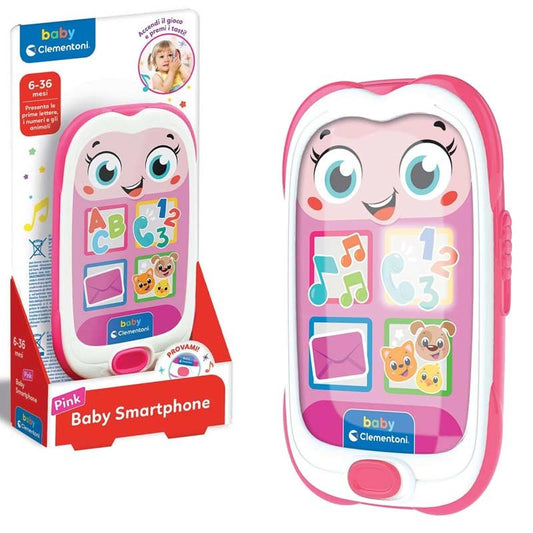 CLEMENTONI NEW BABY SMARTPHONE PINK 6/36 MESI