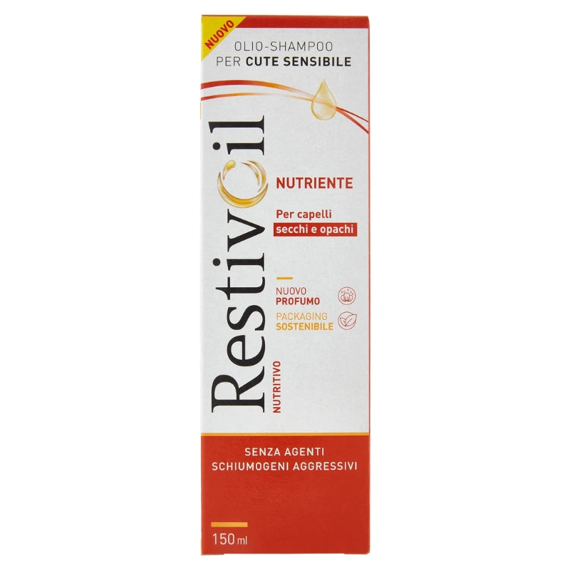 RESTIVOIL OLIO-SHAMPOO 150ML NUTRITIVO NUTRIENTE CAPELLI SECCHI E OPACHI