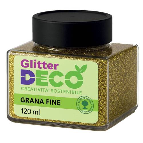 CWR DECO GLITTER ECO GRANA FINE 120ML ORO